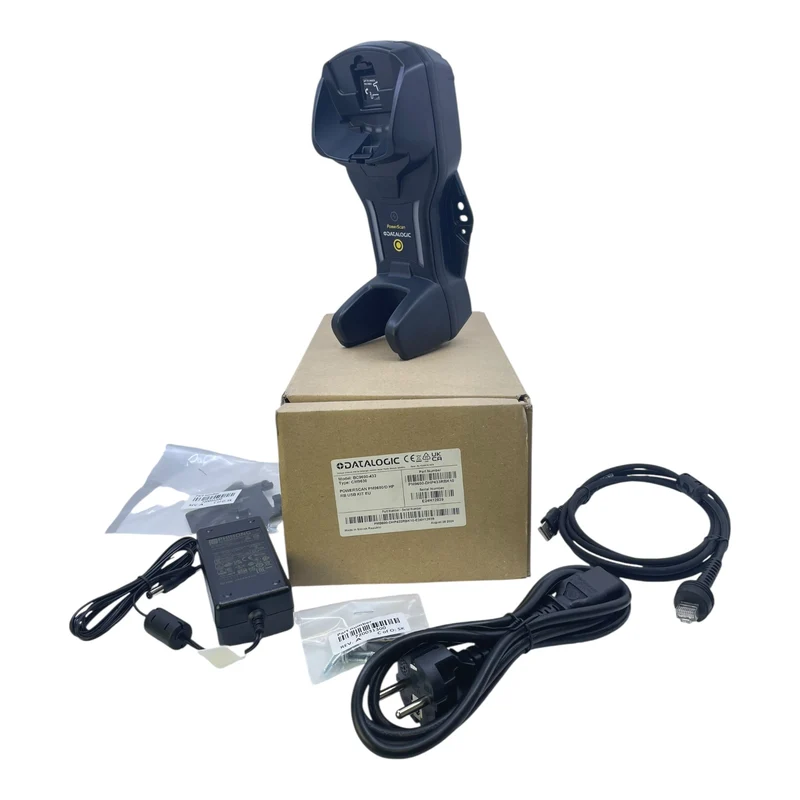 Datalogic Barcodescanner Set PM9600-DHP433RBK10 inkl. Station & Kabel