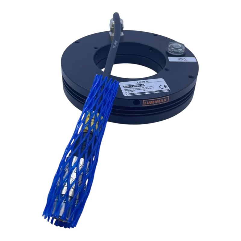 LUMIMAX Beleuchtungsring 24V DC LR50-R IP64 Ringlicht Made in Germany