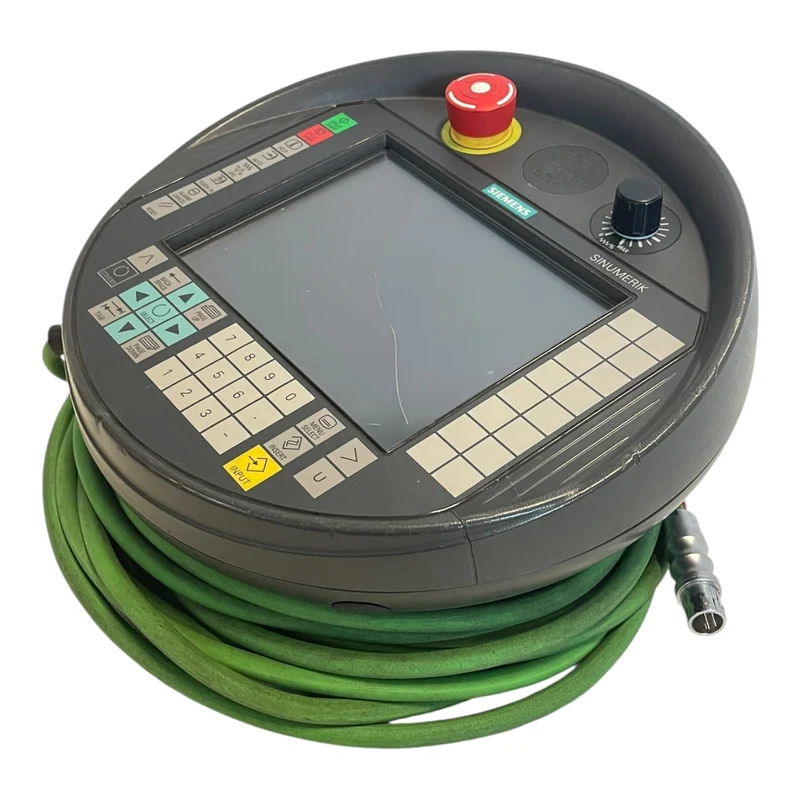 Siemens SINUMERIK HT8 Bediengerät 6FC5403-0AA20-0AA0 mit Not-Aus & Kabel