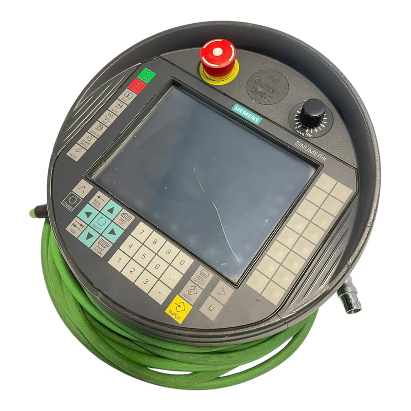 Siemens SINUMERIK HT8 Bediengerät 6FC5403-0AA20-0AA0 mit Not-Aus & Kabel