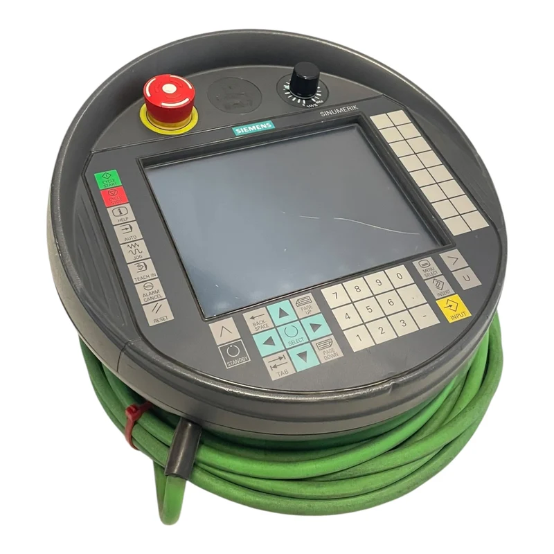 Siemens SINUMERIK HT8 Bediengerät 6FC5403-0AA20-0AA0 mit Not-Aus & Kabel