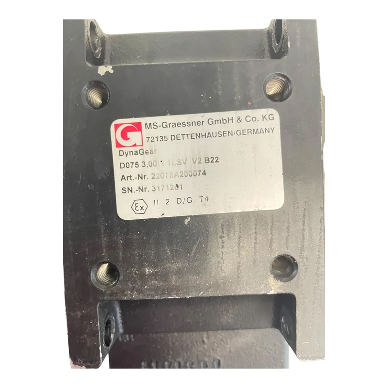 Siemens Servomotor 2,9Nm 1FT7064-1AK71-1CG1 Graessner Winkelgetriebe DynaGear