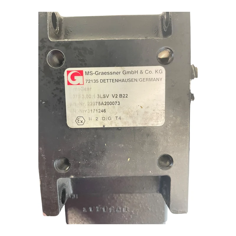 Siemens Servomotor 2,9Nm 1FT7064-1AK71-1CG1 Graessner Winkelgetriebe DynaGear