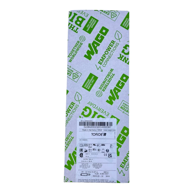 WAGO Dreistockklemme Reihenklemme 2002-3201 Triple-Deck Terminal Block VE:50 Stk