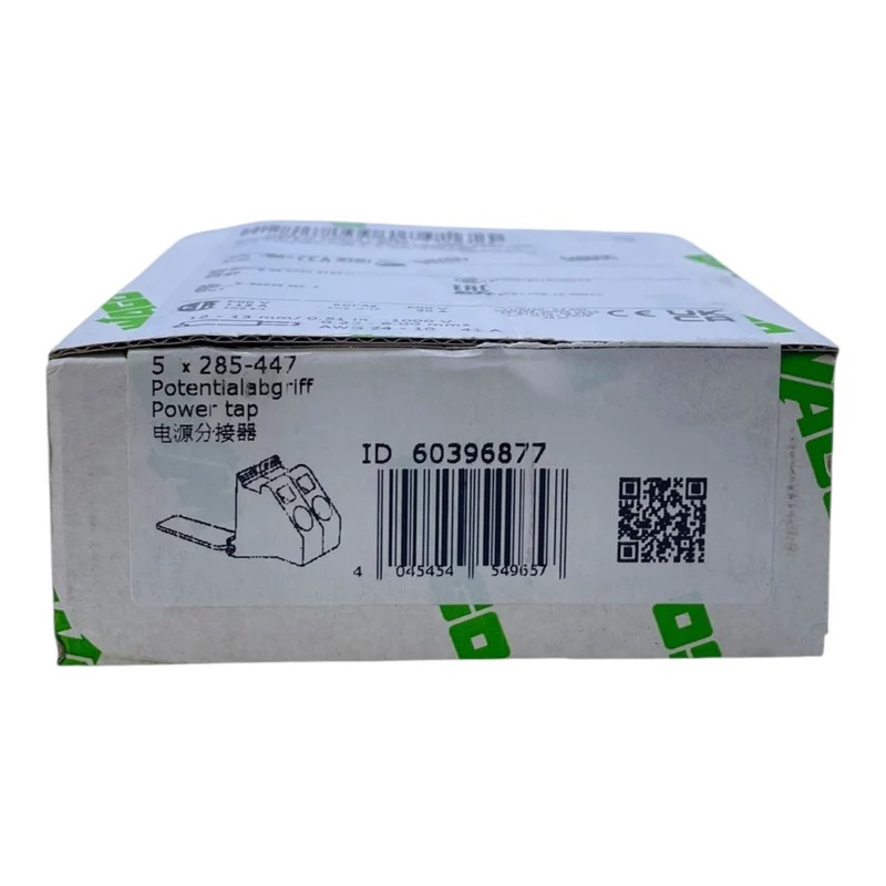 Wago Potentialabgriff Power Tap 285-447 VE:10 Stück
