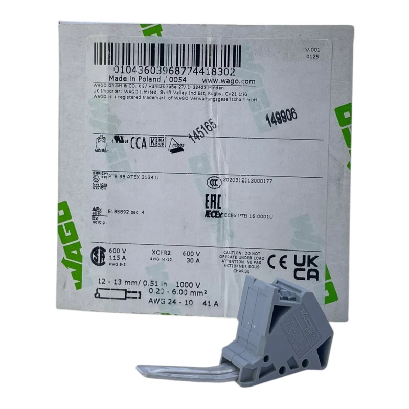 Wago Potentialabgriff Power Tap 285-447 VE:10 Stück