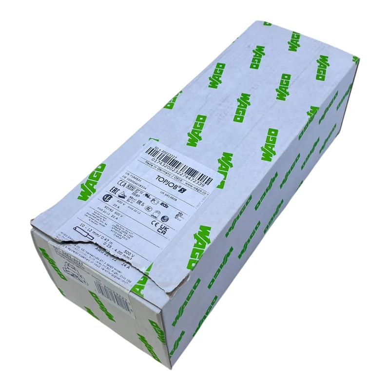 WAGO Dreistockklemme Durchgangsklemme 2002-3227 Triple-Deck Terminal Block VE:40 Stk
