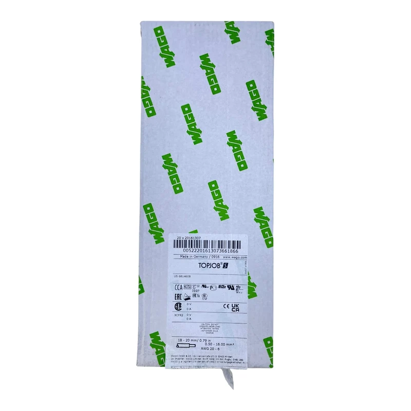 WAGO Schutzleiterklemme 16mm² 2016-1307 VE:11 Stück