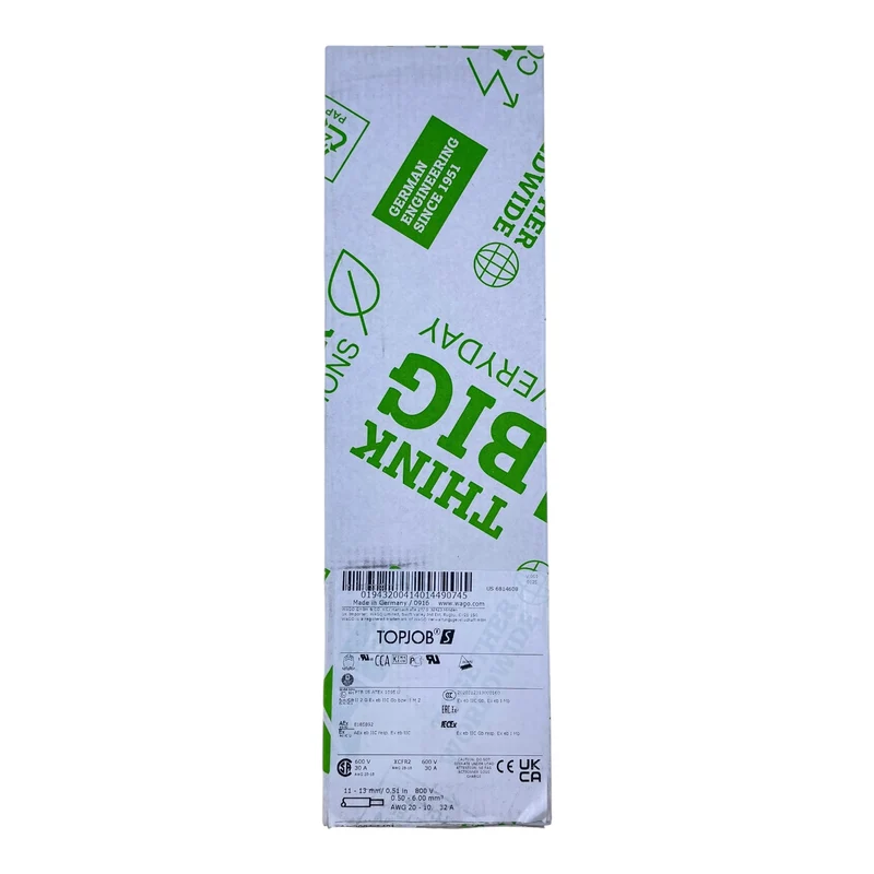 WAGO Durchgangsklemme 4-Leiter 4mm² 2004-1401 TOPJOB S VE:50 stk