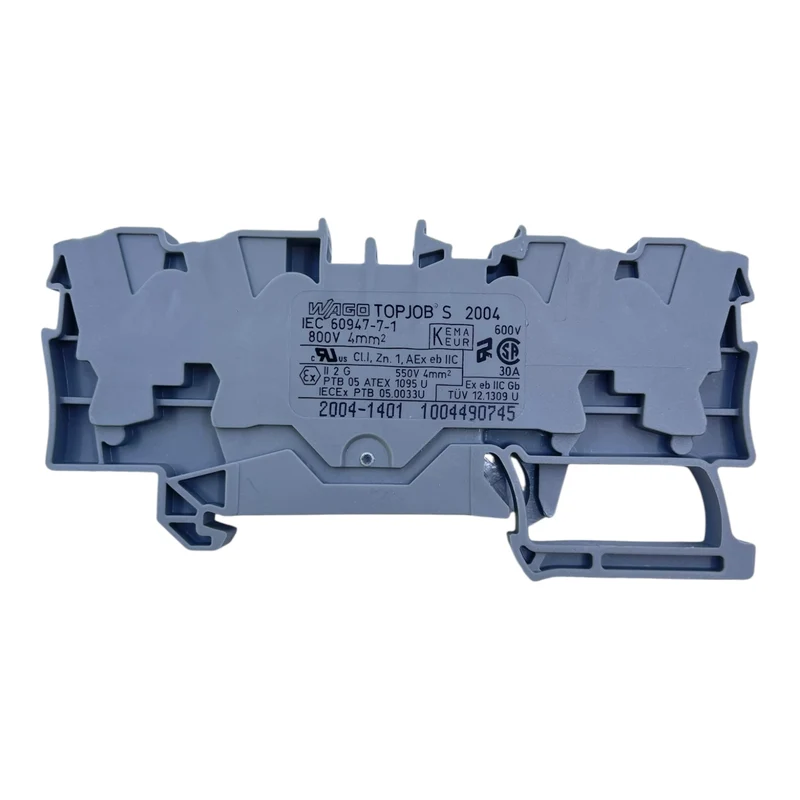 WAGO Durchgangsklemme 4-Leiter 4mm² 2004-1401 TOPJOB S VE:50 stk