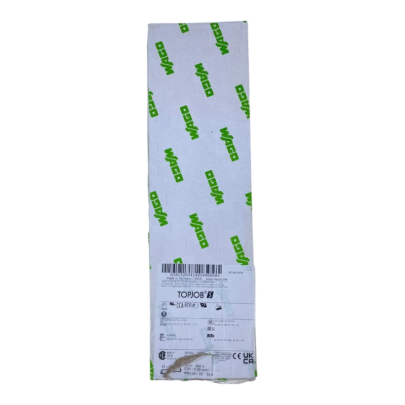 WAGO Durchgangsklemme 4-Leiter 4mm² 2004-1401 TOPJOB S VE:53stk Industrie