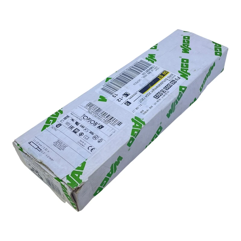 WAGO 2-Leiter-Schutzleiterklemme 4mm² 2004-1207 VE:84stk