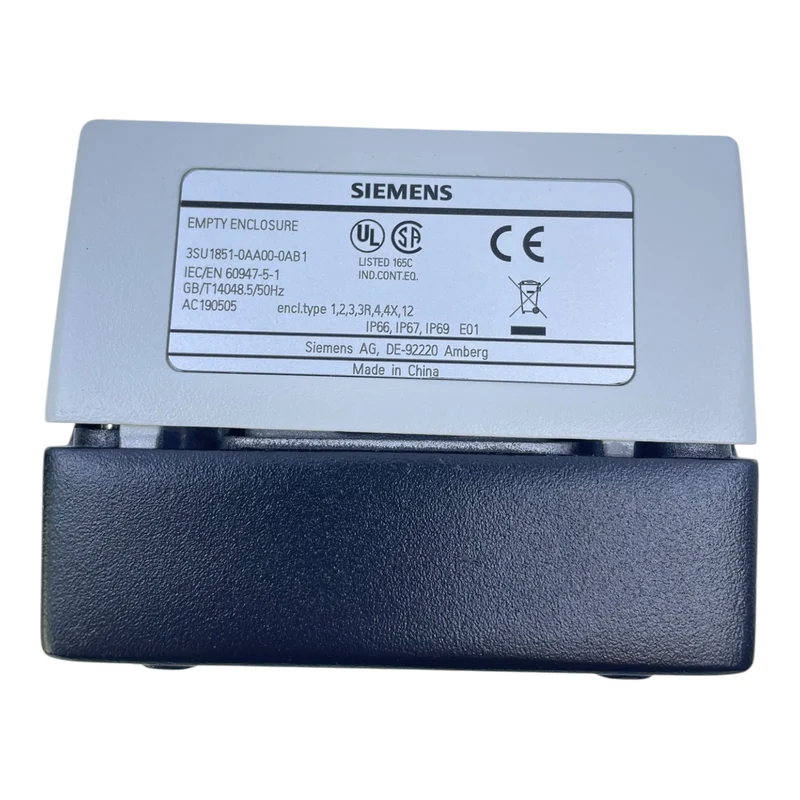 Siemens 3SU1851-0AA00-0AB1 Leergehäuse IP66/IP67/IP69
