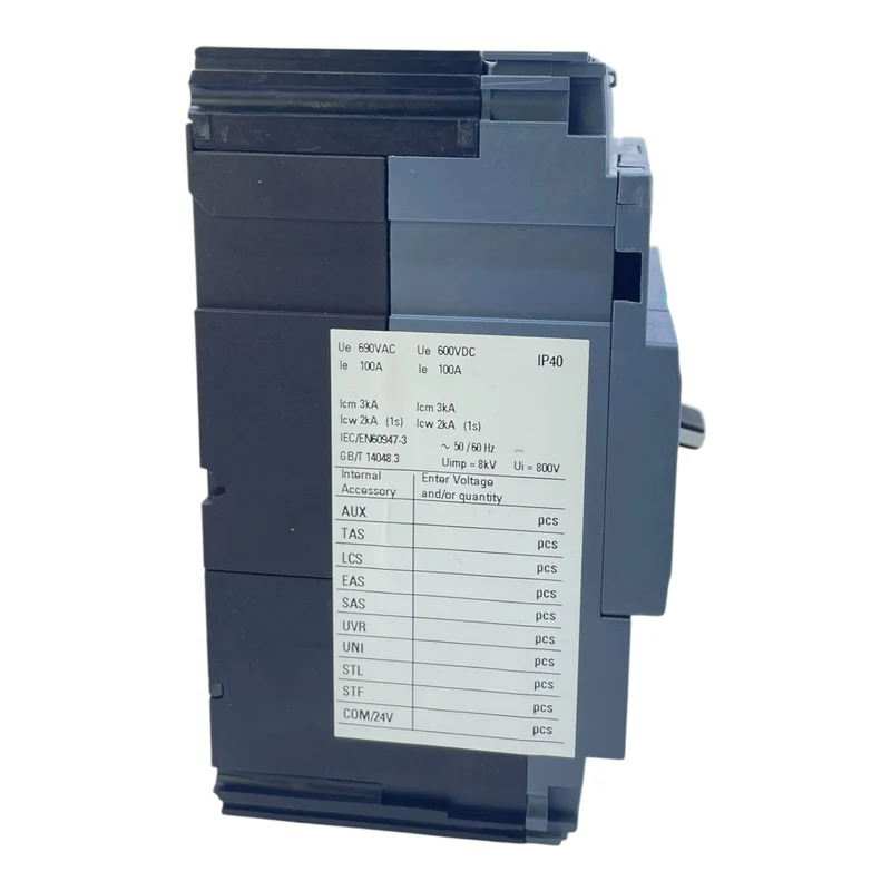 Siemens Leistungsschalter 160A 3VA1110-1AA42-0AA0 3-polig
