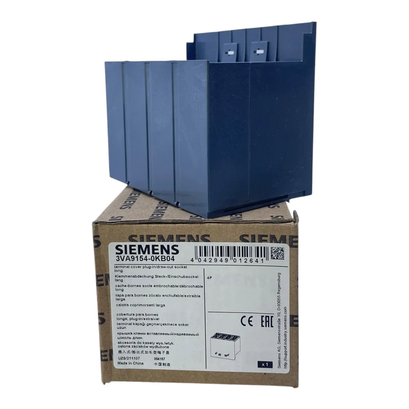 Siemens Klemmenabdeckung 3VA9154-0KB04 für Steck-/Einschubsockel 4-polig
