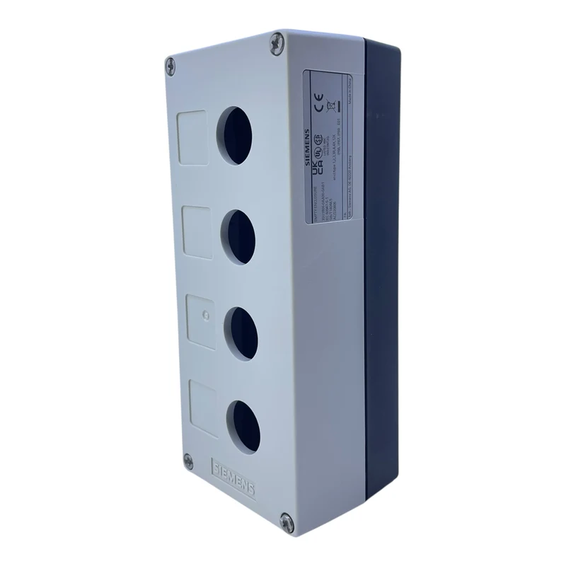 Siemens Leergehäuse 4-fach 3SU1804-0AA00-0AB1 IP66/IP67/IP69 194 x 85 x 64mm