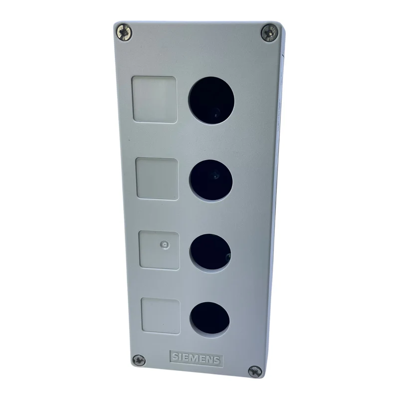 Siemens Leergehäuse 4-fach 3SU1804-0AA00-0AB1 IP66/IP67/IP69 194 x 85 x 64mm
