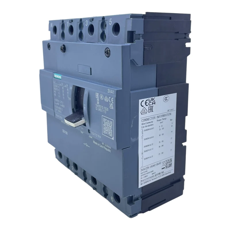 Siemens Leistungsschalter 250A 3VA1225-1AA42-0AA0 690V 3-polig