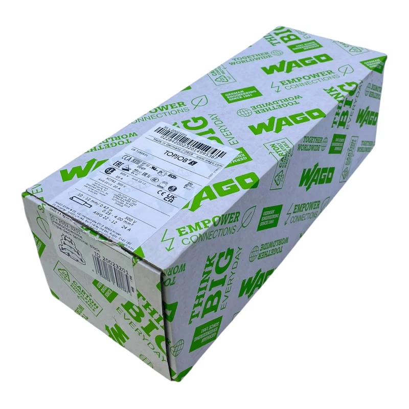WAGO Dreistockklemme Reihenklemme 2002-3201 Triple-Deck Terminal Block VE: 16 Stk
