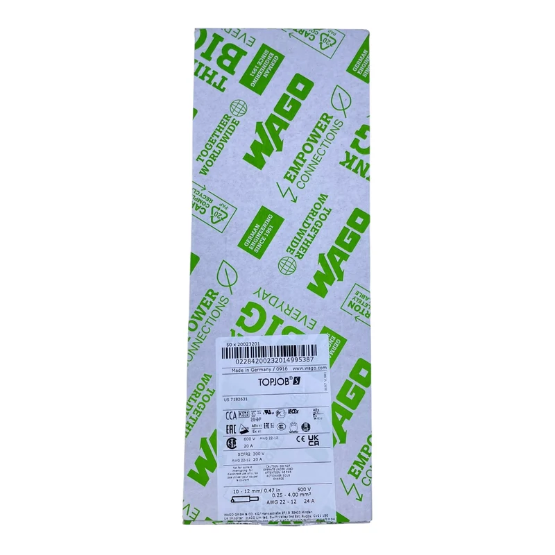 WAGO Dreistockklemme Reihenklemme 2002-3201 Triple-Deck Terminal Block VE: 16 Stk