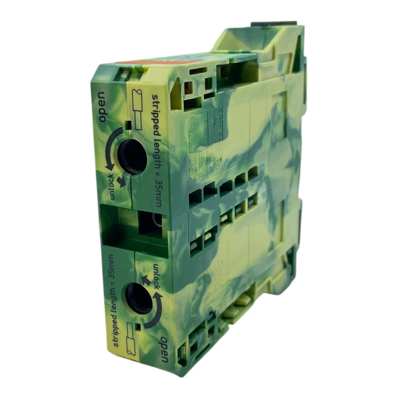 WAGO 2-Leiter-Durchgangsklemme 285-0197 50-185mm² grün/gelb