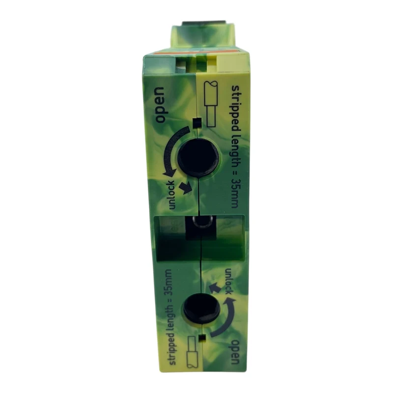 WAGO 2-Leiter-Durchgangsklemme 285-0197 50-185mm² grün/gelb