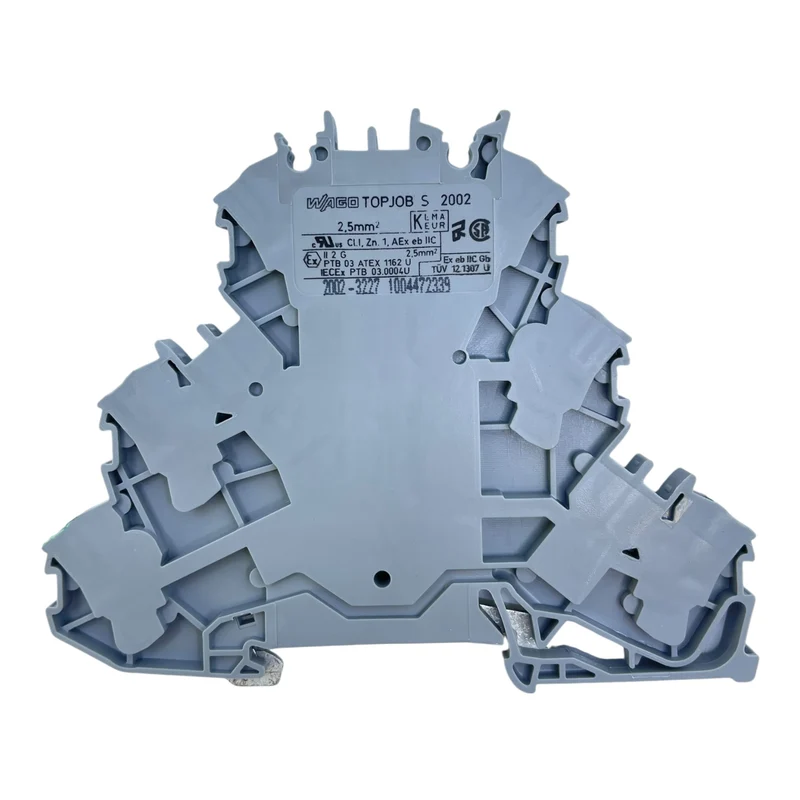 WAGO Dreistockklemme Durchgangsklemme 2002-3227 Triple-Deck Terminal Block VE:50 Stk