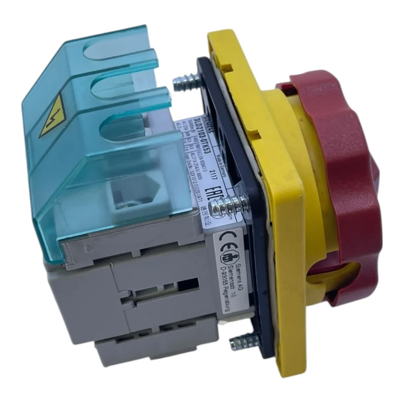 Siemens Lasttrennschalter 3LD2103-0TK53 25A 690V Not-Aus Trennschalter AC-23