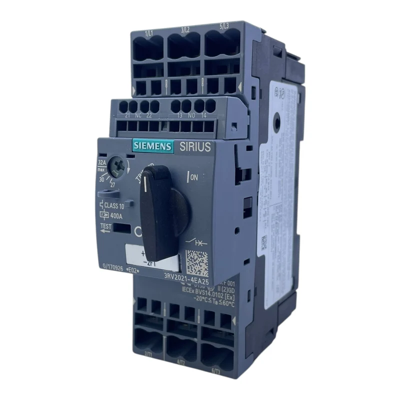 Siemens 3RV2021-4EA25 Motorschutzschalter 27–32A 400A SIRIUS ATEX Ex