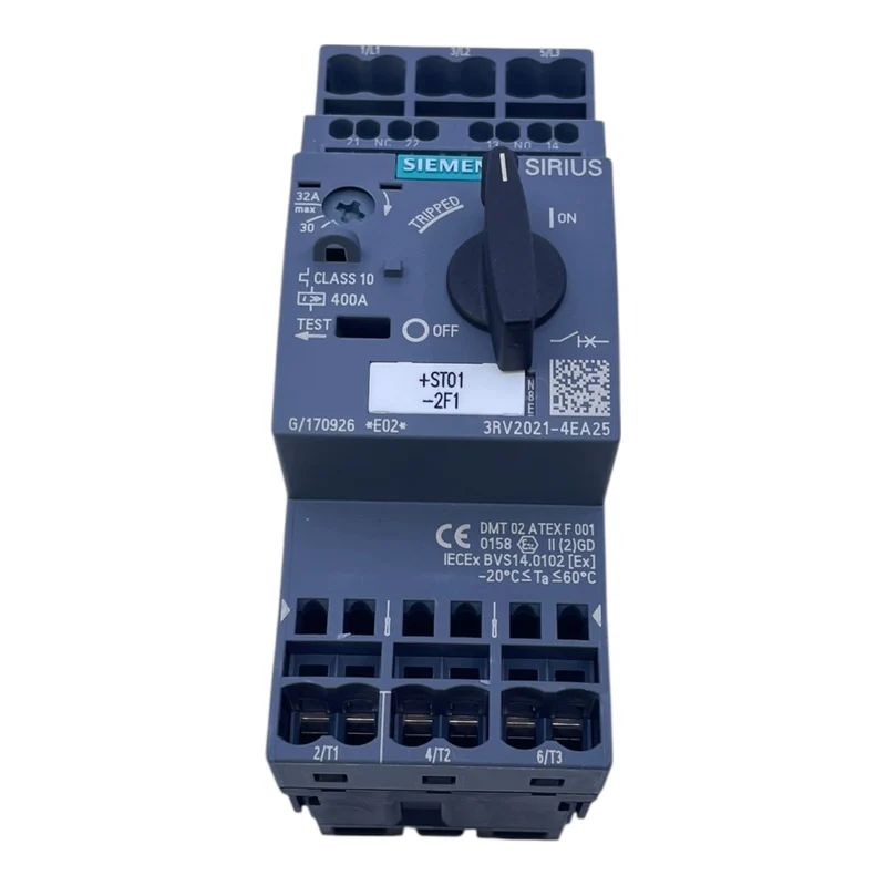 Siemens 3RV2021-4EA25 Motorschutzschalter 27–32A 400A SIRIUS ATEX Ex