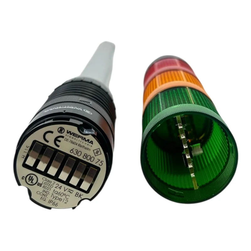 Werma Signalleuchte LED 24V Rot / Orange / Grün Signal Tower 63080075