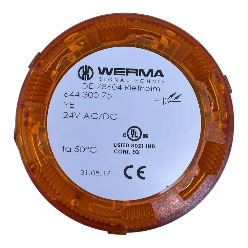 Werma Signalturm 24V AC/DC 4-farbig LED-Modul 644 xxx 75 RD YE BU GN