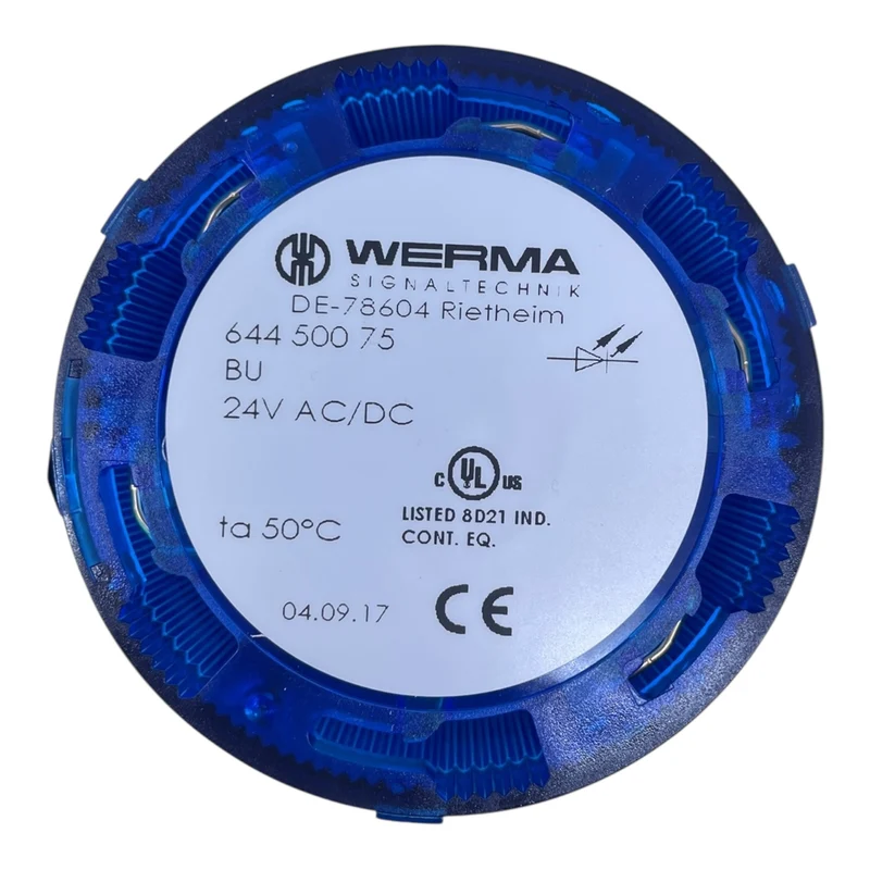 Werma Signalturm 24V AC/DC 4-farbig LED-Modul 644 xxx 75 RD YE BU GN