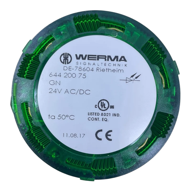 Werma Signalturm 24V AC/DC 4-farbig LED-Modul 644 xxx 75 RD YE BU GN