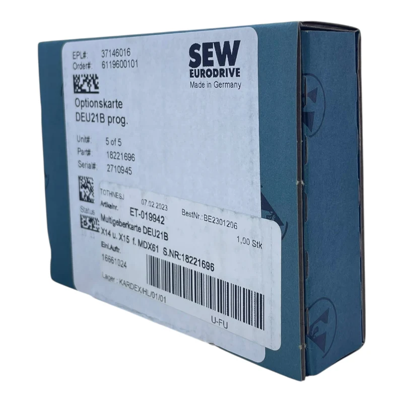 SEW EURODRIVE DEU21B Optionskarte Multigeberkarte für MDX61 X14/X15
