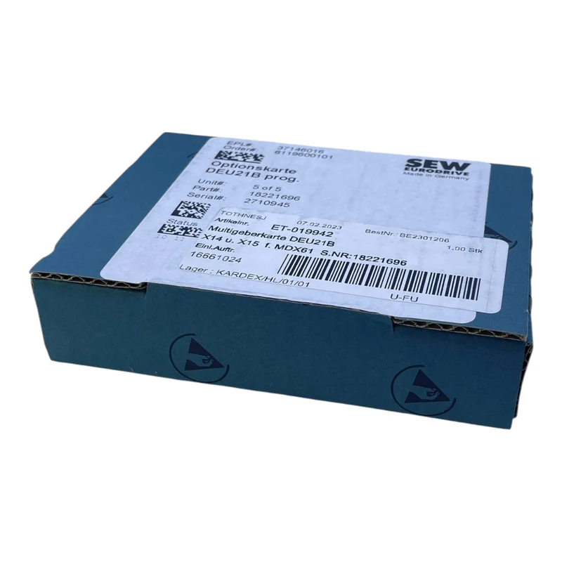 SEW EURODRIVE DEU21B Optionskarte Multigeberkarte für MDX61 X14/X15