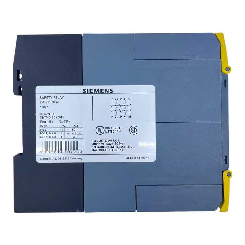 Siemens Sicherheitsrelais SIRIUS 3SK1211-2BB40 Failsafe Modul 24V DC