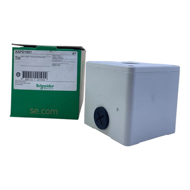 Schneider Electric Gehäuse XAPD1501 1-Loch Steuerbox grau IP65