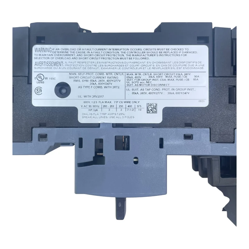 Siemens Schaltgerät 3RA2120-1KH24-0BB4 16 A Motorschutz + Schütz Sirius