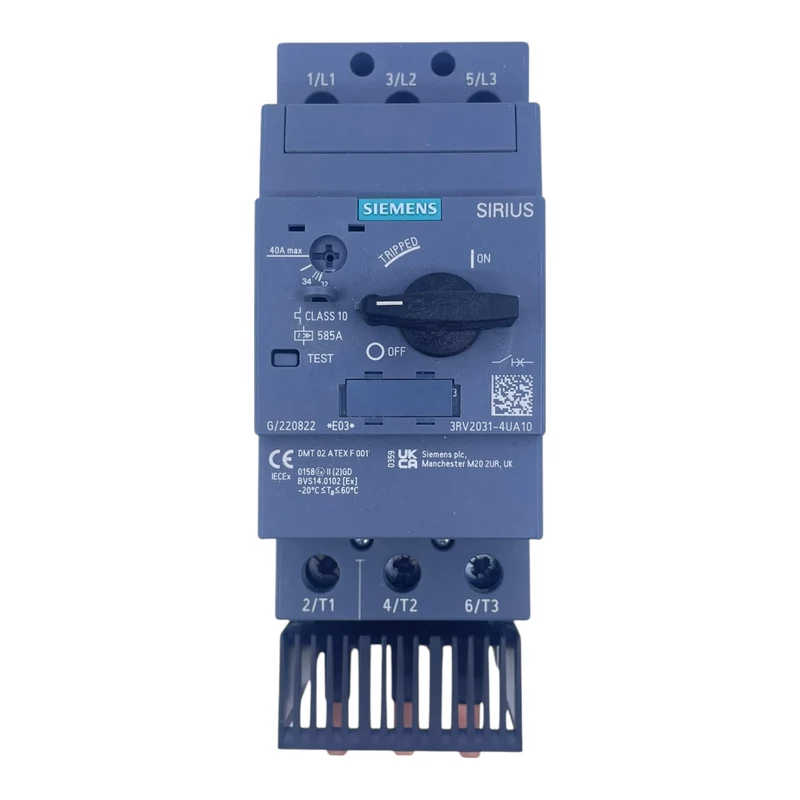 Siemens Motorschutzschalter 3RV2031-4UA10 40A 585A Class 10 Sirius