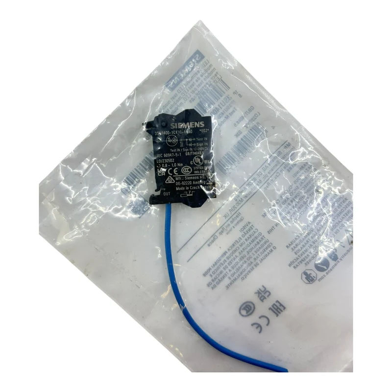 Siemens LED Testmodul 3SU1400-1CK10-1AA0 12-240V AC/DC Frontmontage