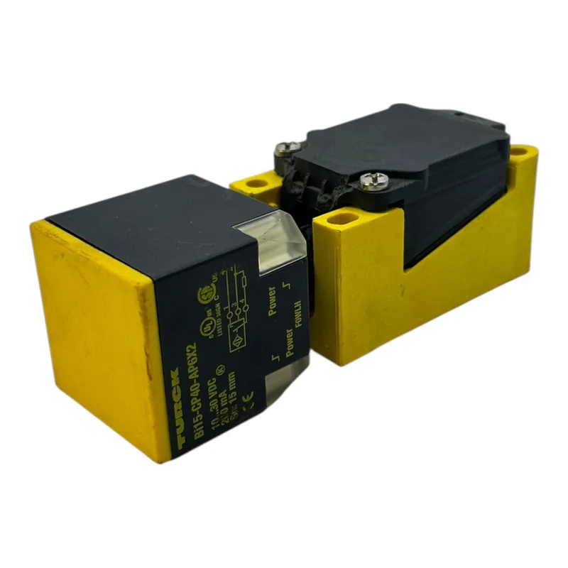 Turck BI15-CP40-AP6X2 Rechteckiger Induktivsensor 15 mm PNP 10–30 V DC CP40