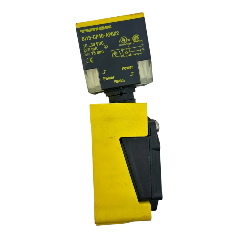 Turck BI15-CP40-AP6X2 Rechteckiger Induktivsensor 15 mm PNP 10–30 V DC CP40