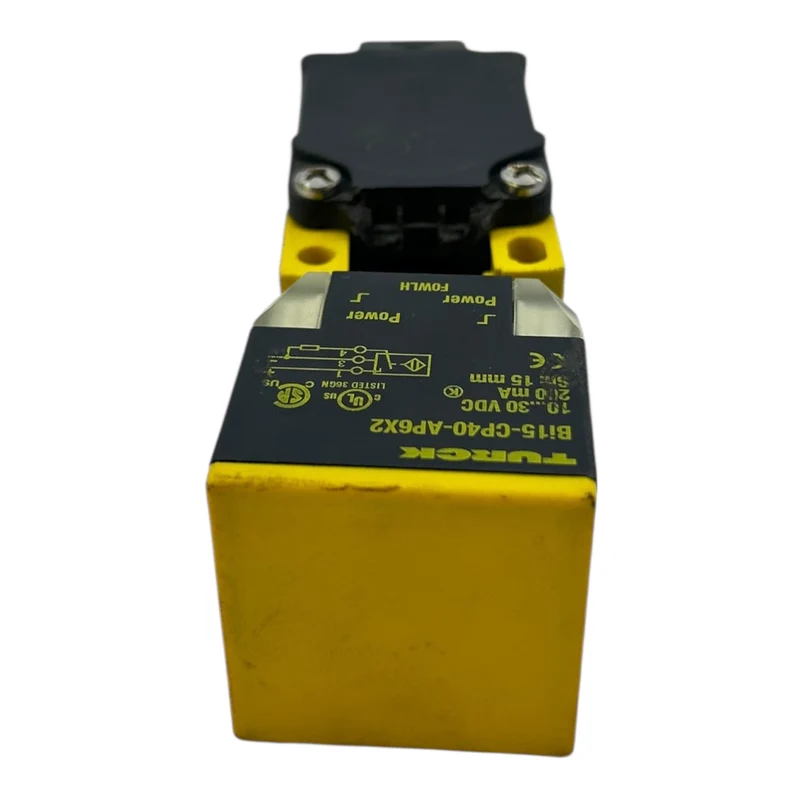 Turck BI15-CP40-AP6X2 Rechteckiger Induktivsensor 15 mm PNP 10–30 V DC CP40