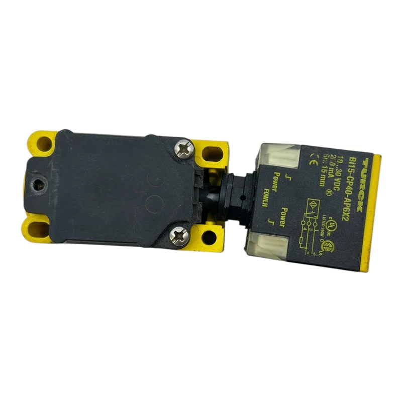 Turck BI15-CP40-AP6X2 Rechteckiger Induktivsensor 15 mm PNP 10–30 V DC CP40