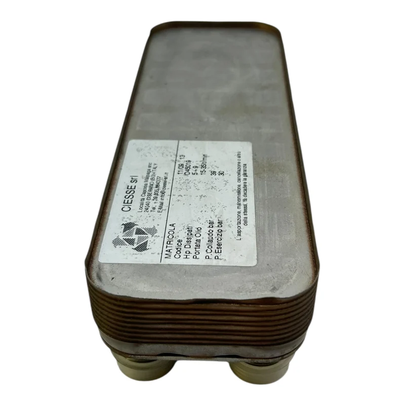 CIESSE Wärmetauscher 5-9 HP 15-35 l/min 30 bar Cod. 0540519