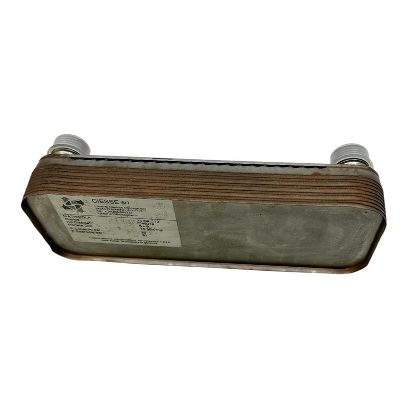CIESSE Wärmetauscher 5-9 HP 15-35 l/min 30 bar Cod. 0540519