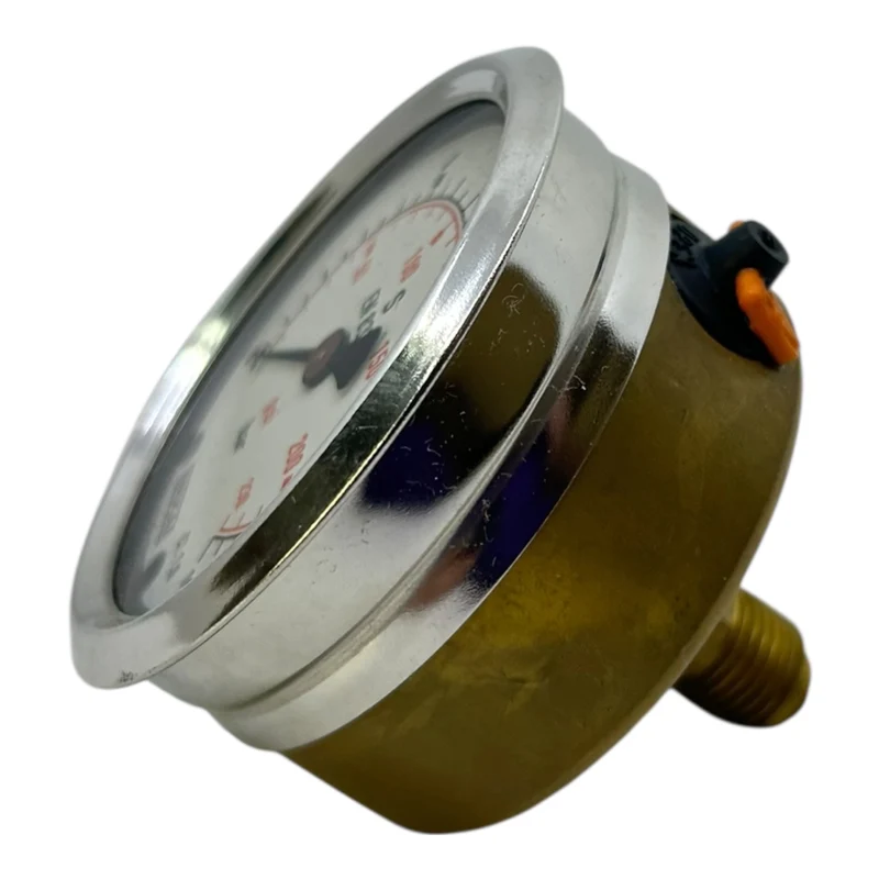 WIKA Manometer Druckmesser 0–16 bar / 0–230 psi EN 837 Manometer für Industrie