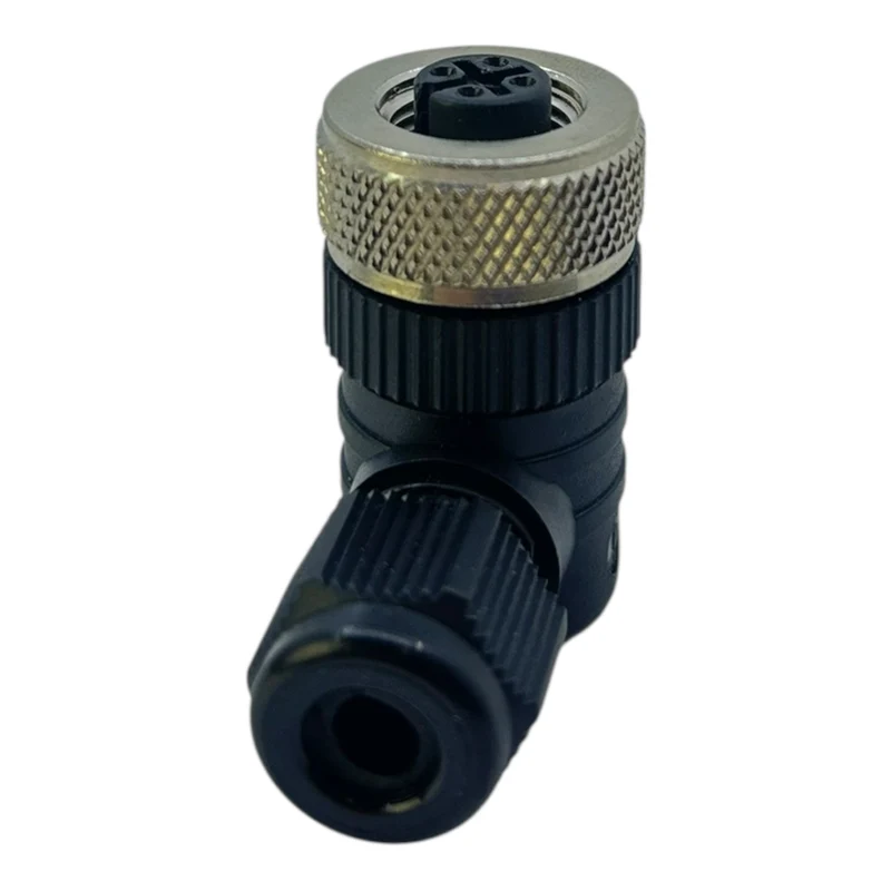 Lumberg Kabeldose-Kupplung M12 RKCW 4/7 gewinkelt VE: 4 Stk