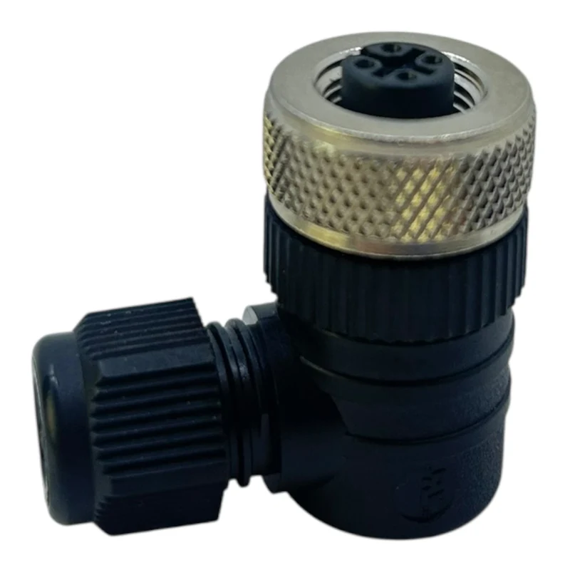Lumberg Kabeldose-Kupplung M12 RKCW 4/7 gewinkelt VE: 4 Stk